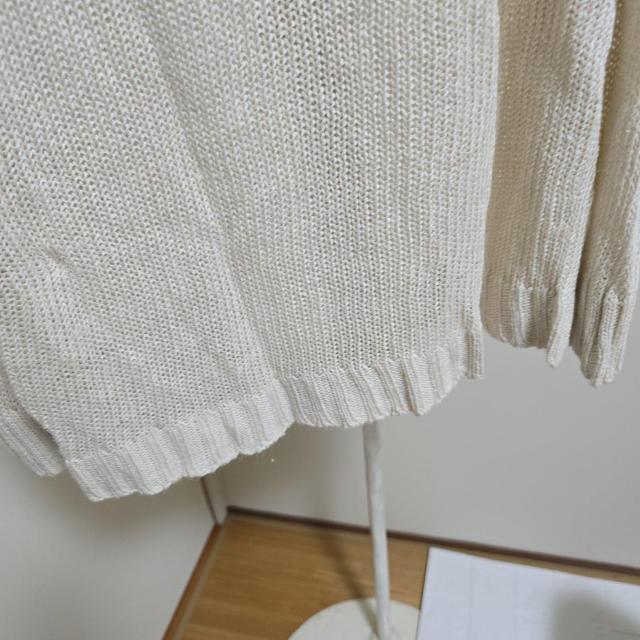 nimes et nimes ニームエニーム アイボリー ニット カーディガン < 女性ファッション nimes et nimes ニームエニーム アイボリー ニット カーディガン < 女性ファッションの