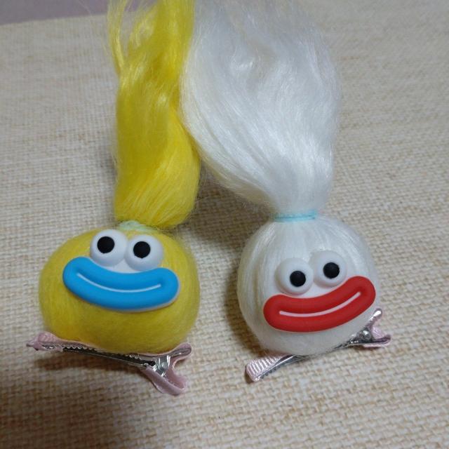 黄色&ホワイト もじゃもじゃリップモンスタークリップセット < 女性アクセサリー/時計 黄色&ホワイト もじゃもじゃリップモンスタークリップセット < 女性アクセサリー/時計の