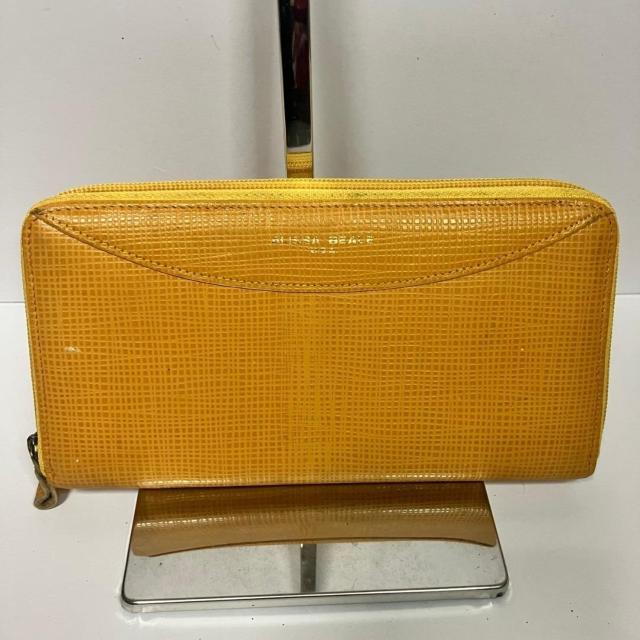 alissa beale アリサベール ラウンドファスナー長財布 黄色 多収納 < 女性ファッション alissa beale アリサベール ラウンドファスナー長財布 黄色 多収納 < 女性ファッションの