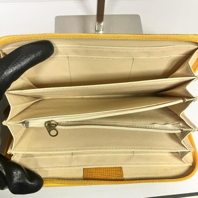 alissa beale アリサベール ラウンドファスナー長財布 黄色 多収納 < 女性ファッション alissa beale アリサベール ラウンドファスナー長財布 黄色 多収納 < 女性ファッションの