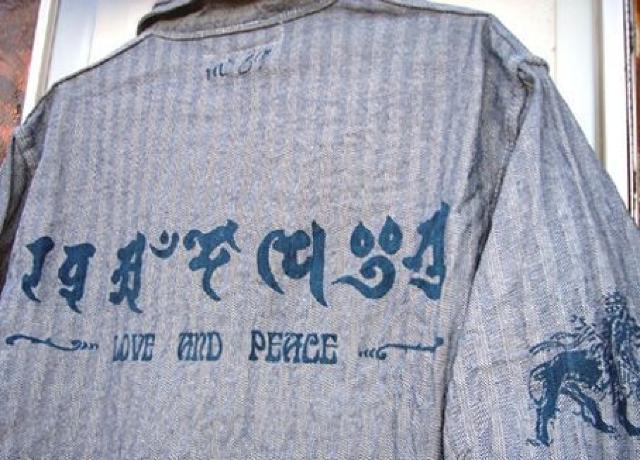 Love & Peace Jah Lion w{[ Jo[I[ UNIVERSAL OVERALL  jt@bV 