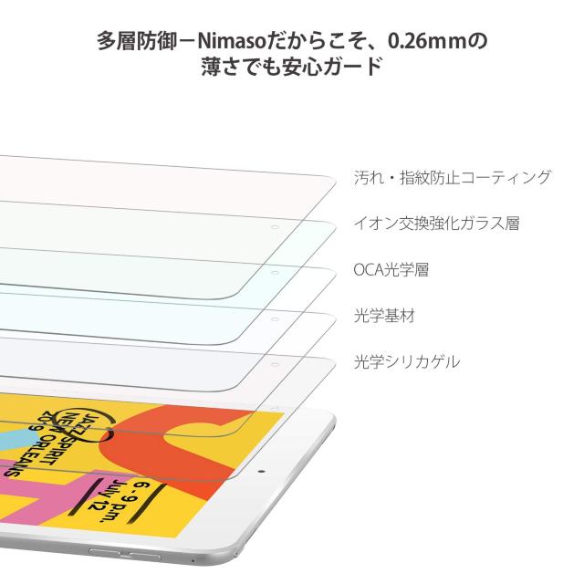 iPad 10.2 インチ (第七世代) 用 フィルム 強化ガラス < PC本体/周辺機器  iPad 10.2 インチ (第七世代) 用 フィルム 強化ガラス < PC本体/周辺機器の