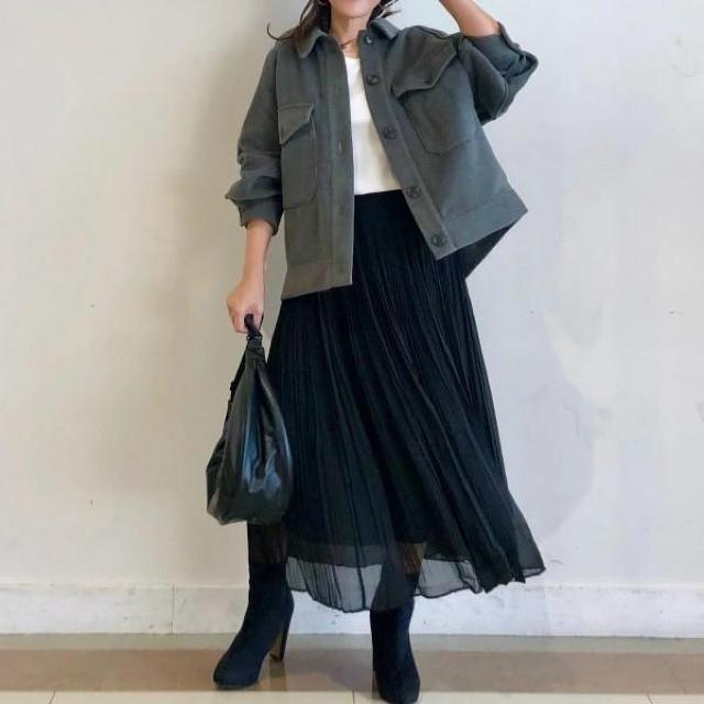 ◆UNIQLO C/ユニクロシー◆完売!!オーバーサイズジャケット★濃グレーXS*美品*秋コーデ♪ < ブランド  ◆UNIQLO C/ユニクロシー◆完売!!オーバーサイズジャケット★濃グレーXS*美品*秋コーデ♪  < ブランドの