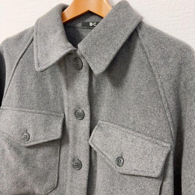 ◆UNIQLO C/ユニクロシー◆完売!!オーバーサイズジャケット★濃グレーXS*美品*秋コーデ♪ < ブランド  ◆UNIQLO C/ユニクロシー◆完売!!オーバーサイズジャケット★濃グレーXS*美品*秋コーデ♪ < ブランドの