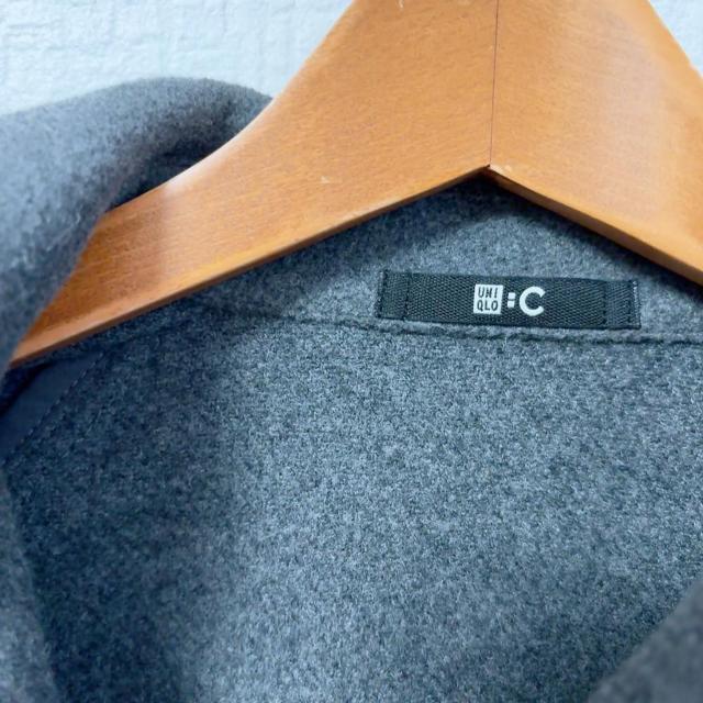 ◆UNIQLO C/ユニクロシー◆完売!!オーバーサイズジャケット★濃グレーXS*美品*秋コーデ♪ < ブランド  ◆UNIQLO C/ユニクロシー◆完売!!オーバーサイズジャケット★濃グレーXS*美品*秋コーデ♪ < ブランドの