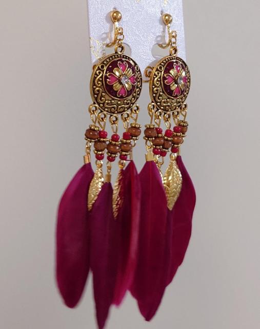 ボヘミアンレディースイヤリング・ピアス☆ ヒッピーアクセサリー  ヒッピーファッション  エスニック  アジアン  ボヘミアン < 女性アクセサリー/時計  ボヘミアンレディースイヤリング・ピアス☆ ヒッピーアクセサリー  ヒッピーファッション  エスニック  アジアン  ボヘミアン < 女性アクセサリー/時計の