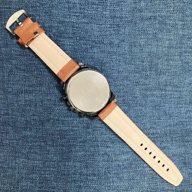 SHAARMS クォーツ 腕時計 シルバー/ブラウン < 男性アクセサリー/時計 SHAARMS クォーツ 腕時計 シルバー/ブラウン < 男性アクセサリー/時計の