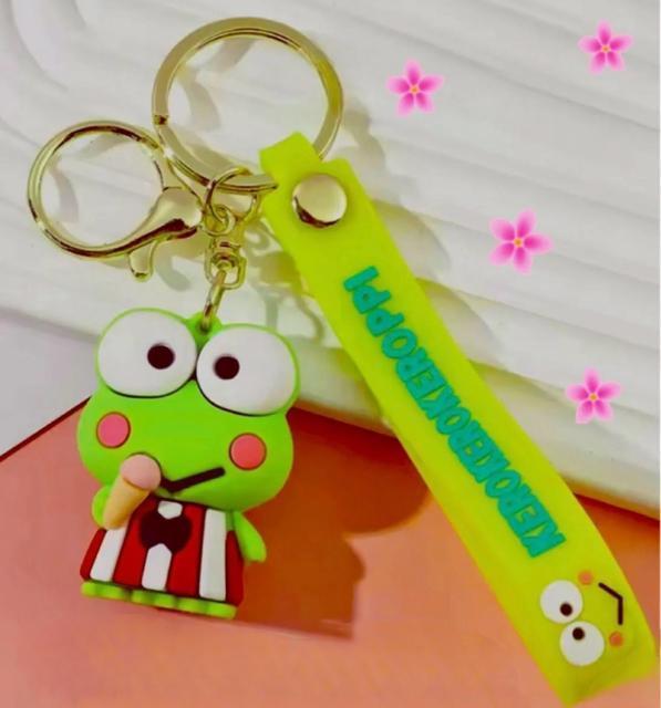 ���낯�낯����� �L�[�z���_�[ Kerokerokeroppi Keychain  �� �A�j��/�R�~�b�N/�L�����N�^�[�� 
