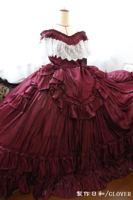 ボルドーオフショルドレス L~2Lサイズ < 女性ファッション ボルドーオフショルドレス L~2Lサイズ < 女性ファッションの