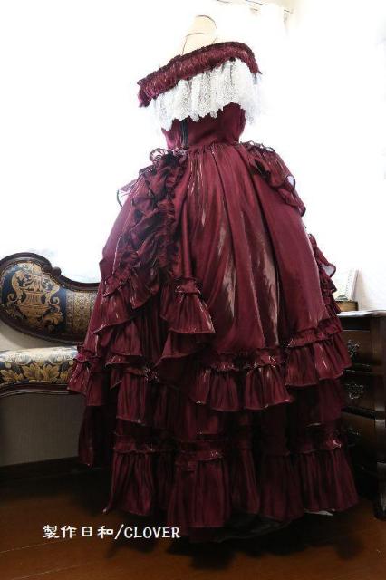 ボルドーオフショルドレス L~2Lサイズ < 女性ファッション ボルドーオフショルドレス L~2Lサイズ < 女性ファッションの