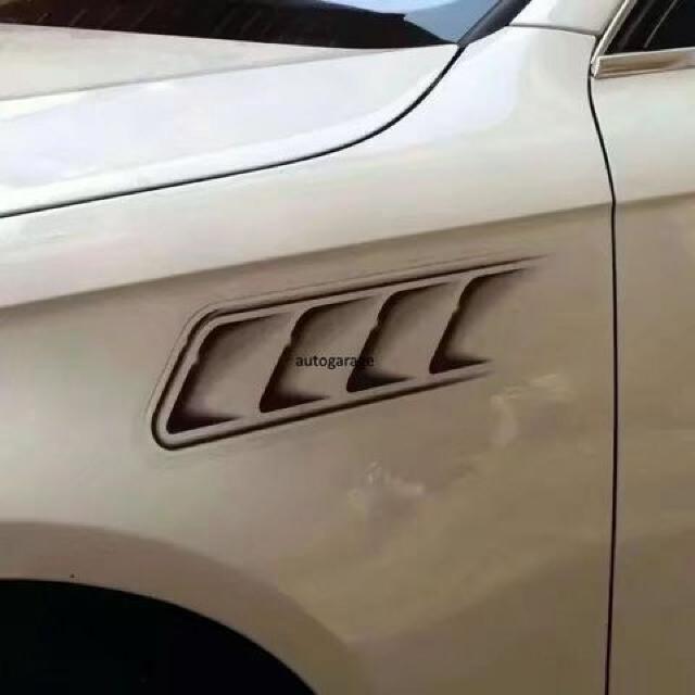 汎用リアルなダクト風ステッカーtype1 フェンダー バンパー < 自動車/バイク 汎用リアルなダクト風ステッカーtype1 フェンダー バンパー < 自動車/バイク