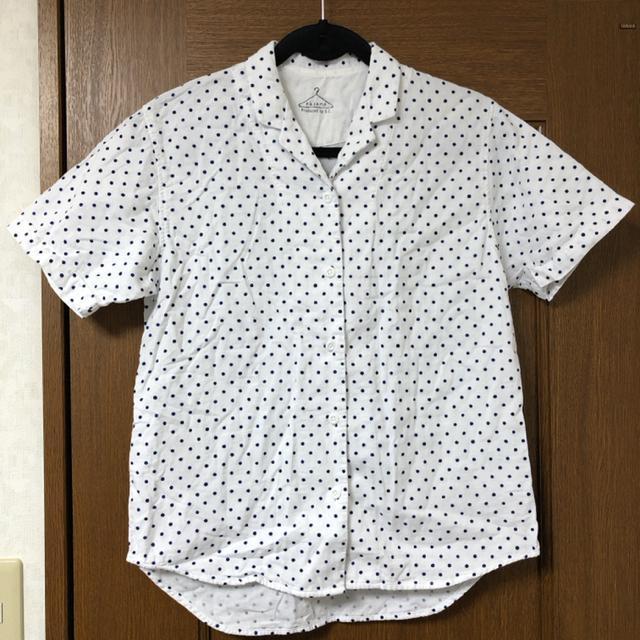 即決 PaJAMA Produced by S.C. 半袖シャツ ドット < 女性ファッション  即決 PaJAMA Produced by S.C. 半袖シャツ ドット  < 女性ファッションの