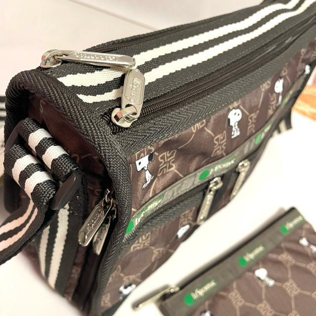 ★新品★LeSportsac レスポートサック スヌーピ レモノグラム ショルダーバッグ ポーチ 7507 S セット 送料無料 < 女性ファッション  ★新品★LeSportsac レスポートサック スヌーピ レモノグラム ショルダーバッグ ポーチ 7507 S セット 送料無料 < 女性ファッションの
