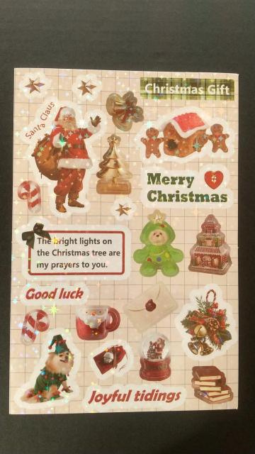 AChristmas★ キラキラ シールシート 3枚 < インテリア/ライフ AChristmas★ キラキラ シールシート 3枚 < インテリア/ライフの