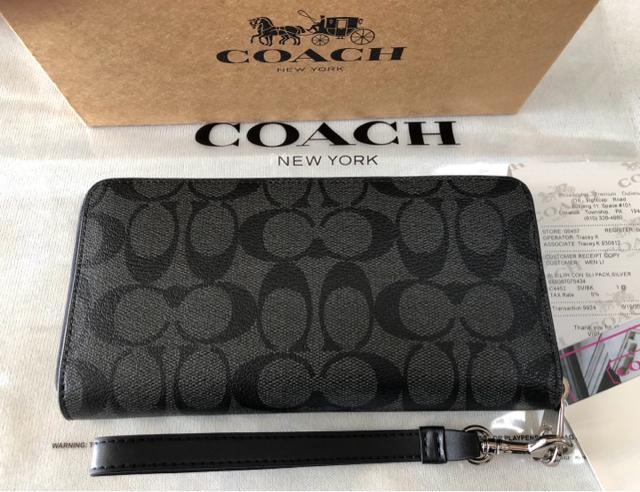COACH �����z�@�V�O�l�`���[�@�u���b�N�@C4452 �A�E�g���b�g �� �u�����h�� 