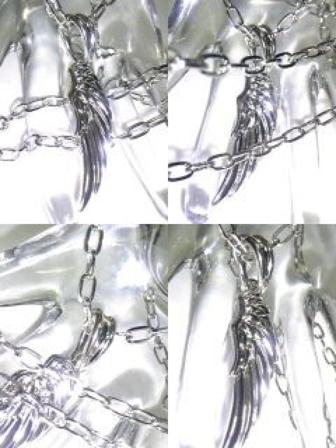 即決* サージカル☆ANGELフェザー*スティールネックレス < 男性アクセサリー/時計 即決* サージカル☆ANGELフェザー*スティールネックレス < 男性アクセサリー/時計の