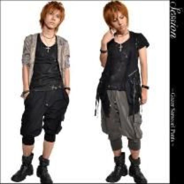 【SESSION】《New》ウェルム*サルエル(ショート)パンツ<ブラックxブラックL> < 男性ファッション  【SESSION】《New》ウェルム*サルエル(ショート)パンツ<ブラックxブラックL>  < 男性ファッションの