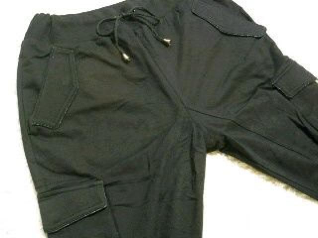 【SESSION】《New》ウェルム*サルエル(ショート)パンツ<ブラックxブラックL> < 男性ファッション  【SESSION】《New》ウェルム*サルエル(ショート)パンツ<ブラックxブラックL> < 男性ファッションの