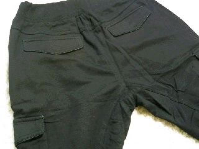 【SESSION】《New》ウェルム*サルエル(ショート)パンツ<ブラックxブラックL> < 男性ファッション  【SESSION】《New》ウェルム*サルエル(ショート)パンツ<ブラックxブラックL> < 男性ファッションの