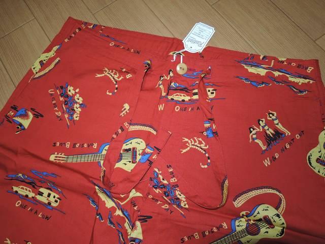 新品ラディアルRADIALLショーツM赤アロハ系レーヨンハーフパンツ < ブランド  新品ラディアルRADIALLショーツM赤アロハ系レーヨンハーフパンツ < ブランドの