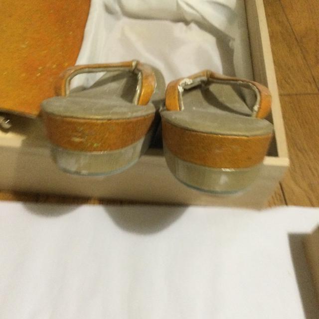 #訳あり 新品未使用 桐箱入り和草履&バックセット < 女性ファッション  #訳あり 新品未使用 桐箱入り和草履&バックセット < 女性ファッションの