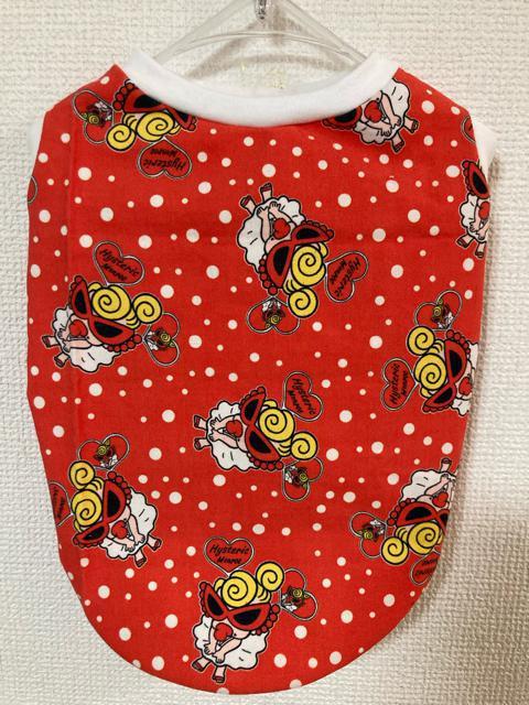 2L★ハンドメイド ヒスミニ シャツ モンロー柄 白 オレンジ 犬服★ < ペット/手芸/園芸  2L★ハンドメイド ヒスミニ シャツ モンロー柄 白 オレンジ 犬服★  < ペット/手芸/園芸の