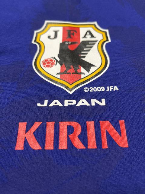 サッカー 日本代表 ユニフォーム デサイン アディダス キリン Tシャツ JO ブルー 10 < 男性ファッション  サッカー 日本代表 ユニフォーム デサイン アディダス キリン Tシャツ JO ブルー 10  < 男性ファッションの