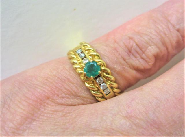 K18 18 O w Gh 0.28ct _C6 0.13ct  ANZT[/v 