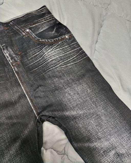 デニム風 美脚 レギンス (裏起毛)パンツ スキニーパンツ ストレッチ レディース 新品 匿名ゆうパケット発送可 < 女性ファッション  デニム風 美脚 レギンス (裏起毛)パンツ スキニーパンツ ストレッチ レディース 新品 匿名ゆうパケット発送可 < 女性ファッションの
