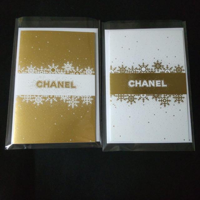 2024年 CHANEL シャネル【 ホリデー限定 】メッセージカード 2点 < ブランド 2024年 CHANEL シャネル【 ホリデー限定 】メッセージカード 2点 < ブランドの