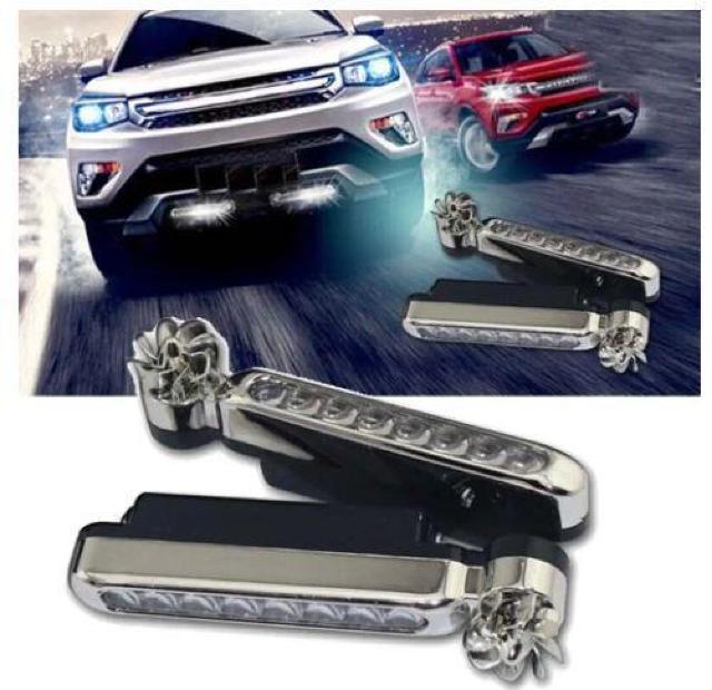 送料無料 未使用品 2個セット ホワイト 白色 風力 デイライト 8連 LED 車 風力発電 電源不要 100 < 自動車/バイク 送料無料 未使用品 2個セット ホワイト 白色 風力 デイライト 8連 LED 車 風力発電 電源不要 100 < 自動車/バイク