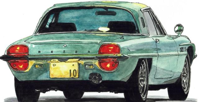 NC-091コスモスポーツ限定版画サイン額装作家平右ヱ門 < 自動車/バイク NC-091コスモスポーツ限定版画サイン額装作家平右ヱ門 < 自動車/バイク