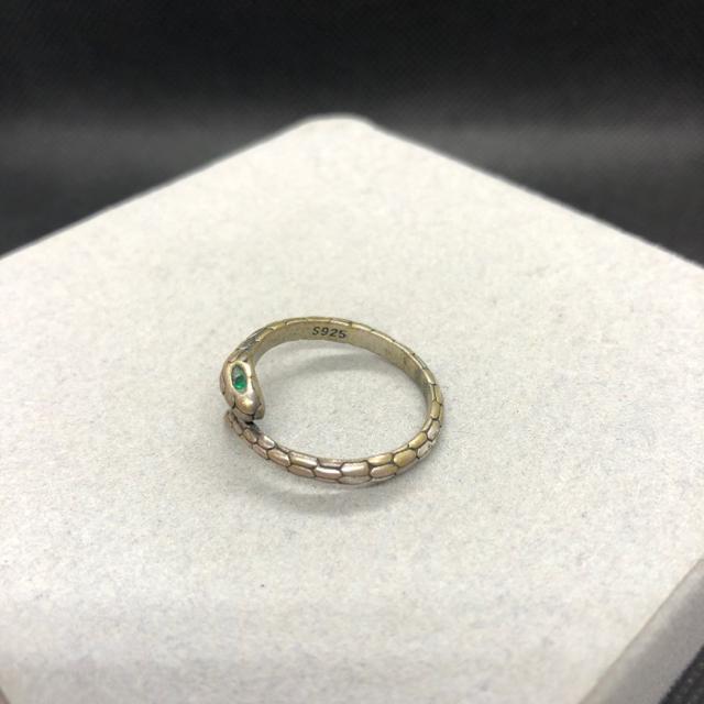 即決 S925 シルバー リング 指輪 蛇 スネーク 16号 < 女性アクセサリー/時計 即決 S925 シルバー リング 指輪 蛇 スネーク 16号 < 女性アクセサリー/時計の