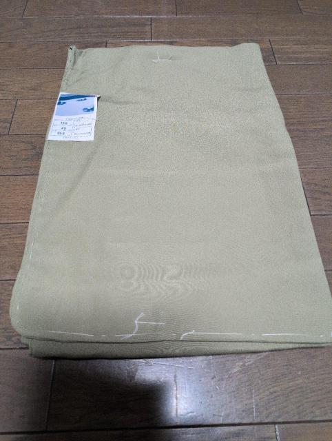新品タグ付き、洗える着物、地味グリーン無地 < 女性ファッション  新品タグ付き、洗える着物、地味グリーン無地 < 女性ファッションの