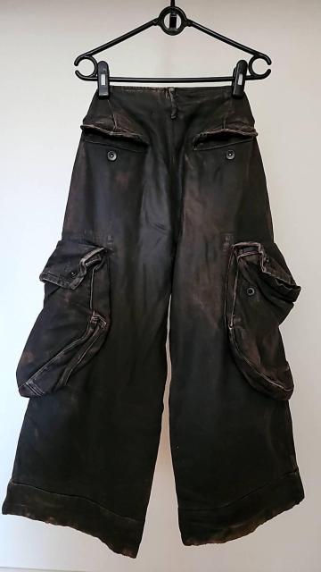 名作JULIUSユリウス コーティングガスマスクワイドクロップドパンツ 2 < ブランド 名作JULIUSユリウス コーティングガスマスクワイドクロップドパンツ 2 < ブランドの