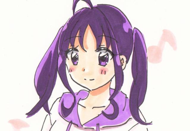 自作イラスト★プリキュア 紫雨こころ たくし上げ♪ < アニメ/コミック/キャラクター 自作イラスト★プリキュア 紫雨こころ たくし上げ♪ < アニメ/コミック/キャラクターの