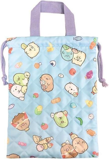 【30%OFF】 すみっコぐらし シューズケース 手提げ バッグ シューズバッグ キルト B < キッズ/ベビー 【30%OFF】 すみっコぐらし シューズケース 手提げ バッグ シューズバッグ キルト B < キッズ/ベビーの