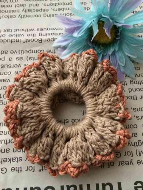 ハンドメイド ボリューム シュシュ 森ガール SM2好き ナチュラル < 女性ファッション  ハンドメイド ボリューム シュシュ 森ガール SM2好き ナチュラル < 女性ファッションの