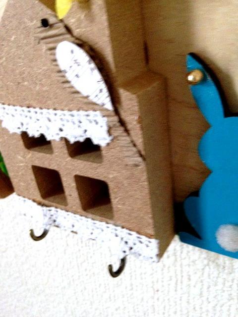 うさぎちゃん ウッド フック付  キーフック アクセサリーかけ < ペット/手芸/園芸  うさぎちゃん ウッド フック付  キーフック アクセサリーかけ < ペット/手芸/園芸の