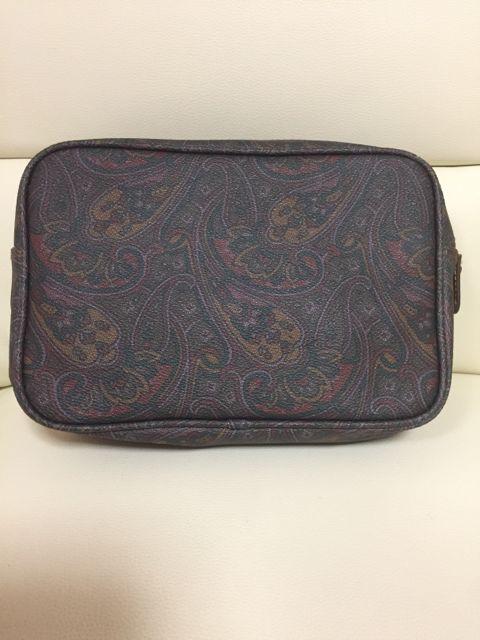 394.新品☆メンズセカンドバッグ☆茶系ペイズリー柄 < 男性ファッション  394.新品☆メンズセカンドバッグ☆茶系ペイズリー柄 < 男性ファッションの