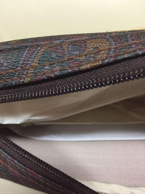 394.新品☆メンズセカンドバッグ☆茶系ペイズリー柄 < 男性ファッション  394.新品☆メンズセカンドバッグ☆茶系ペイズリー柄 < 男性ファッションの