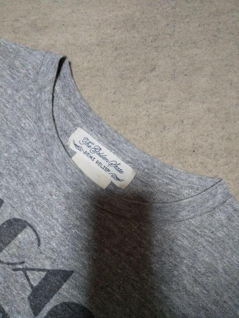 REMI RELIEF ���~�����[�t �v�����g ����T�V���c S�T�C�Y vintage used���H �O���[ ���{�� �� �u�����h�� 