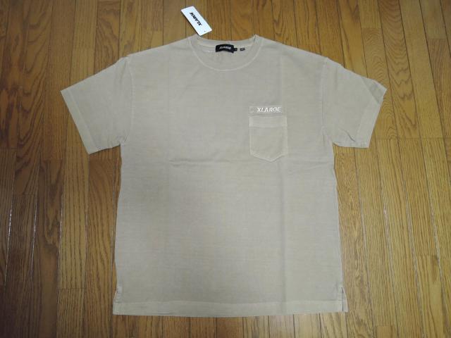 �V�i XLARGE �G�N�X�g�����[�W �s�O�����g���H �|�P�b�gT�V���c M�x�[�W�� �J�b�g�\�[PIGMENT POCKET TEE  �� �u�����h�� 