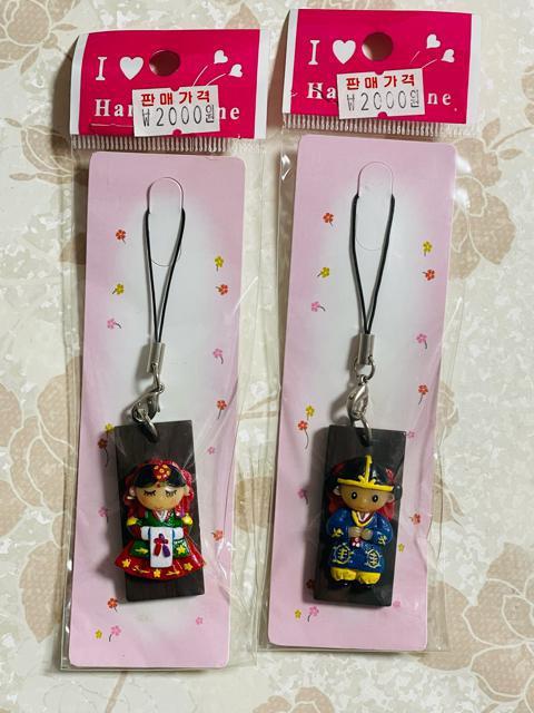 可愛いペア人形ストラップ 新品、未開封 < おもちゃ  可愛いペア人形ストラップ 新品、未開封  < おもちゃの