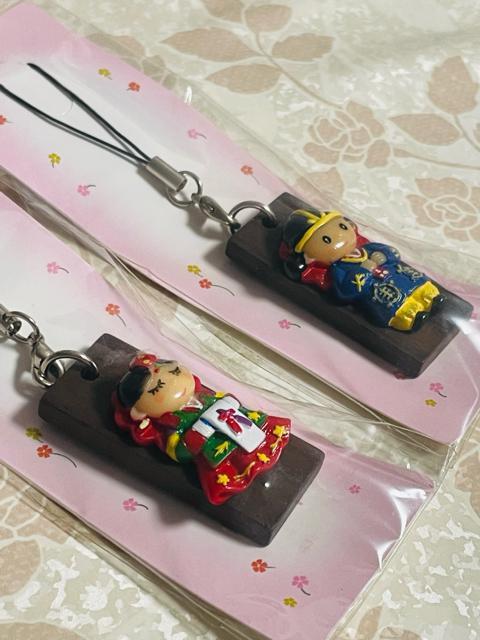 可愛いペア人形ストラップ 新品、未開封 < おもちゃ  可愛いペア人形ストラップ 新品、未開封 < おもちゃの