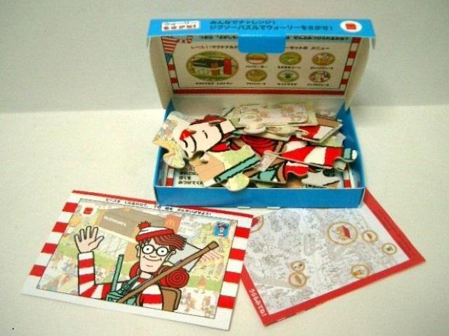 ◎マクドナルド ハッピーセット<ウォーリーをさがせ!両面ジグソーパズル>A < ホビー  ◎マクドナルド ハッピーセット<ウォーリーをさがせ!両面ジグソーパズル>A < ホビーの