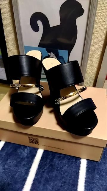 ☆スリーベルト厚底ウエッジソールサンダル☆新品未使用 < 女性ファッション  ☆スリーベルト厚底ウエッジソールサンダル☆新品未使用 < 女性ファッションの