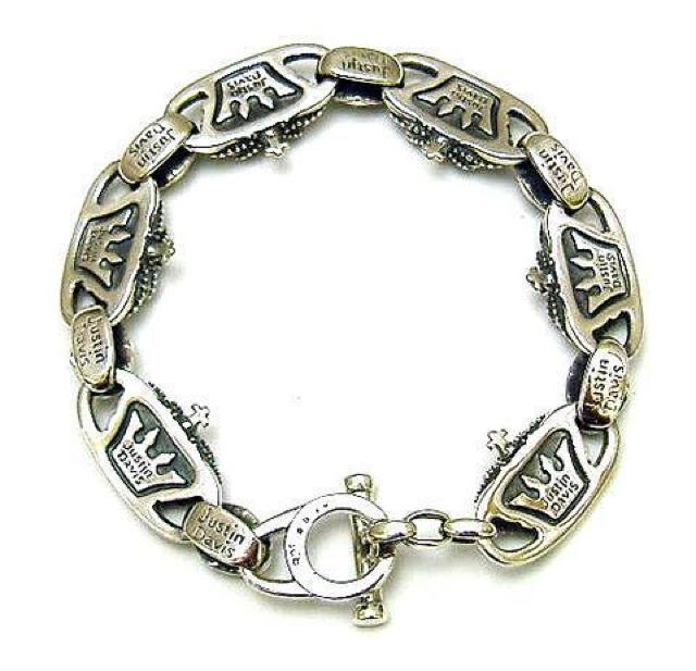 シルバー925 サファイヤ 6クラウンブレス < 男性アクセサリー/時計 シルバー925 サファイヤ 6クラウンブレス < 男性アクセサリー/時計の