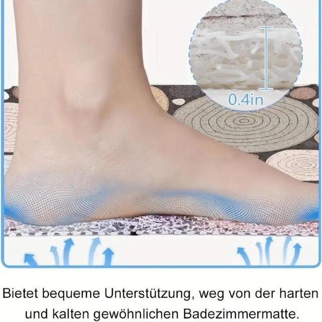 爆ヤス価格1790円★PVC シャワーマット - 排水ホール付き、滑り止め柔らかい快適さ、速乾バスマット、ルーファーマッサージ付き < インテリア/ライフ  爆ヤス価格1790円★PVC シャワーマット - 排水ホール付き、滑り止め柔らかい快適さ、速乾バスマット、ルーファーマッサージ付き < インテリア/ライフの