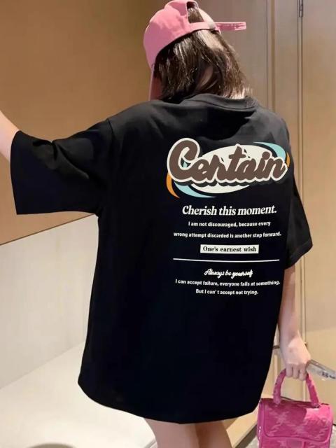 超お買い得990円★女性の夏のカジュアルな長いTシャツ、ポリエステル100%ニット生地、クルーネック 日本サイズL < 女性ファッション  超お買い得990円★女性の夏のカジュアルな長いTシャツ、ポリエステル100%ニット生地、クルーネック 日本サイズL  < 女性ファッションの